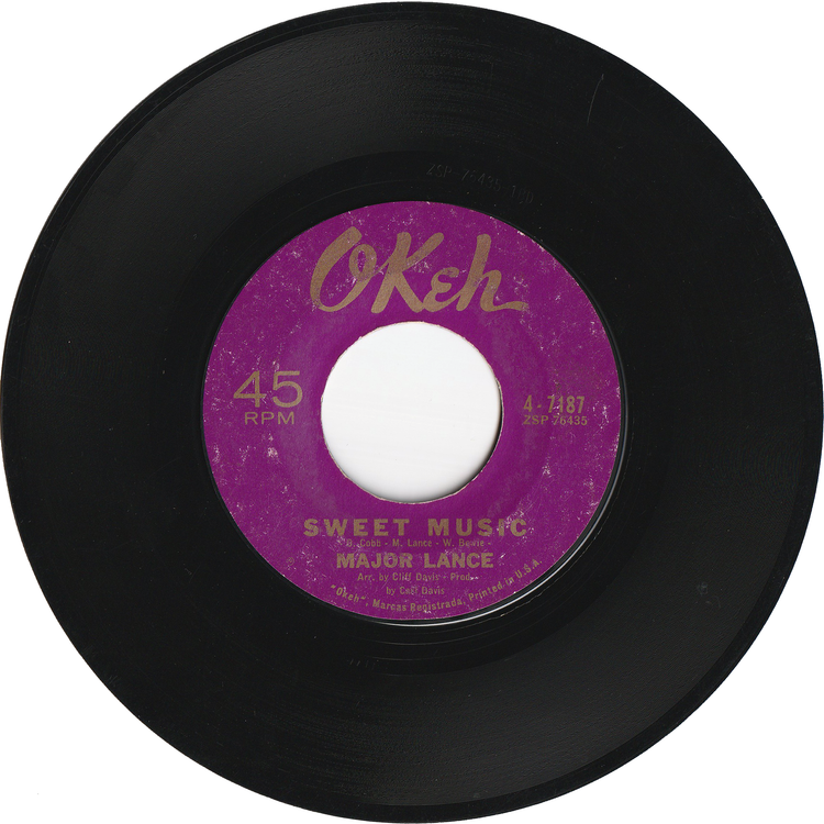 Major Lance - Um, Um, Um, Um, Um, Um / Sweet Music