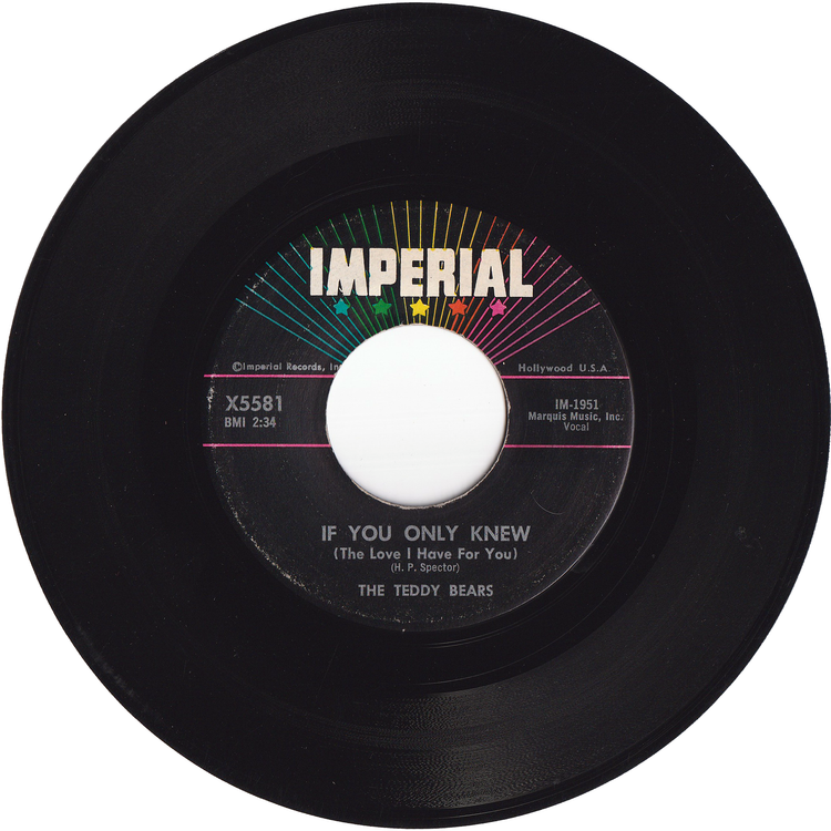 The Teddy Bears - You Said Goodbye / If You Only Knew