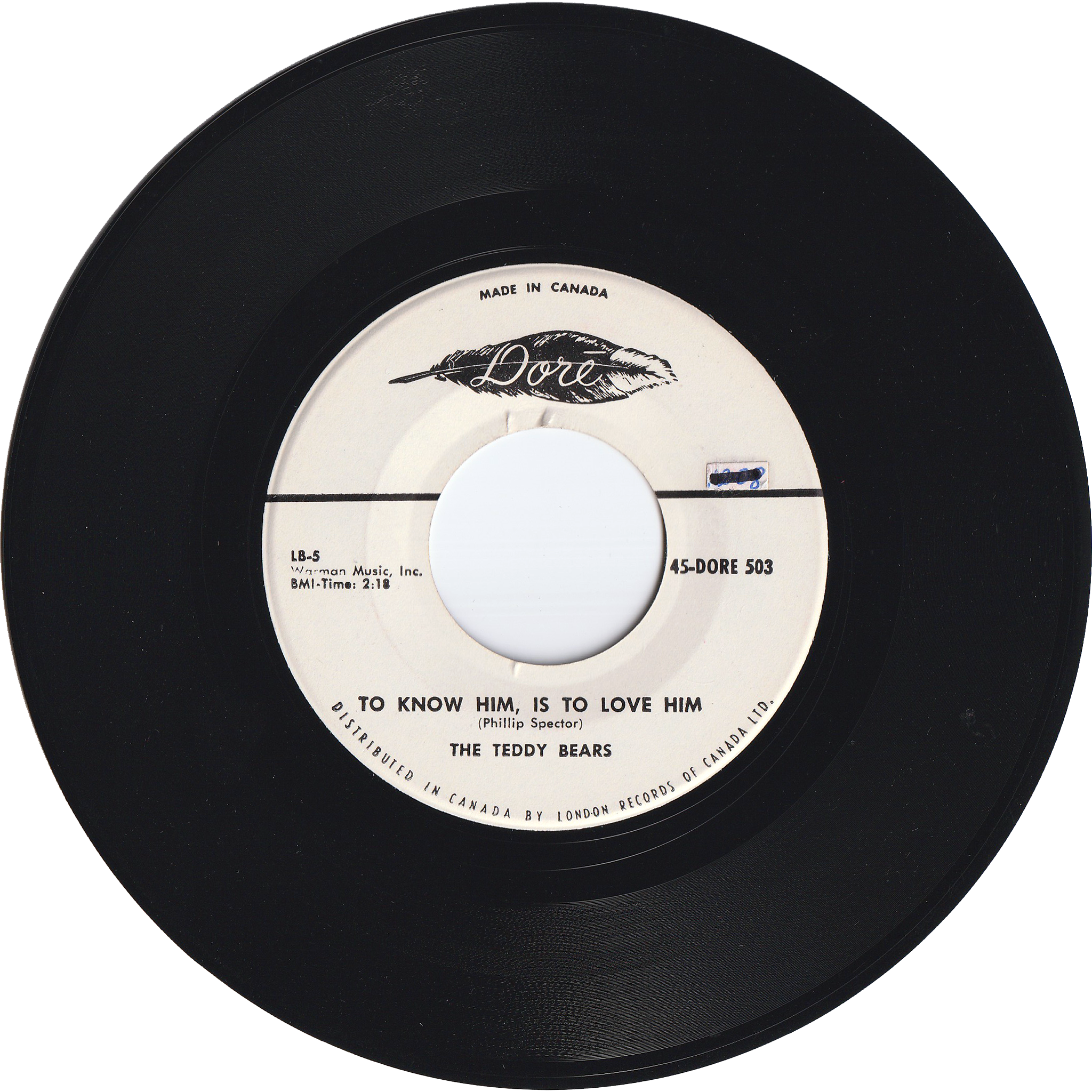 激レア国内盤☆テディー・ベ・シング！81年国内LP フィル・スペクター The Teddy Bears - To Know Him, Is To Love Him / Don't You Worry My