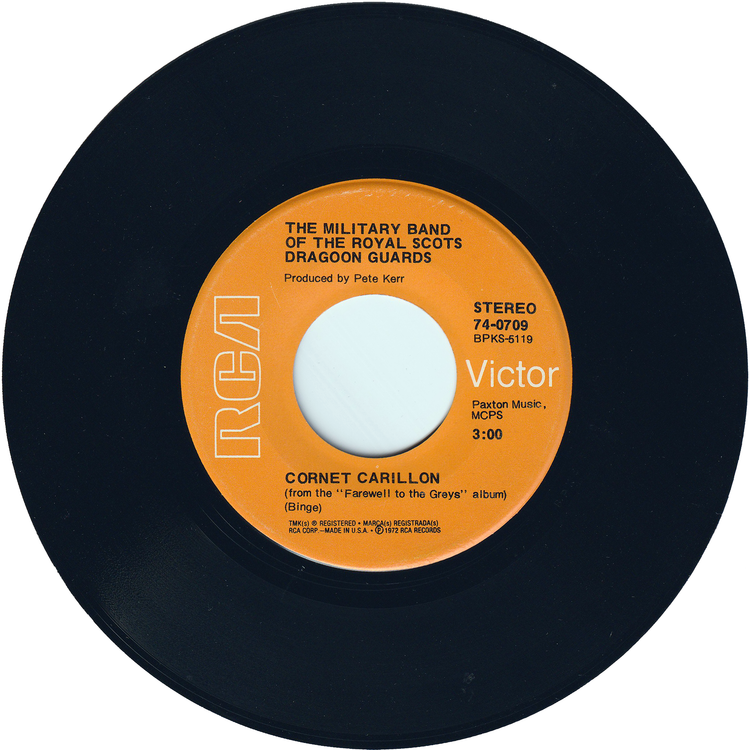 The Pipes & Drums & The Military Band Of The Royal Scots Dragoon Guards - Amazing Grace / Cornet Carillion