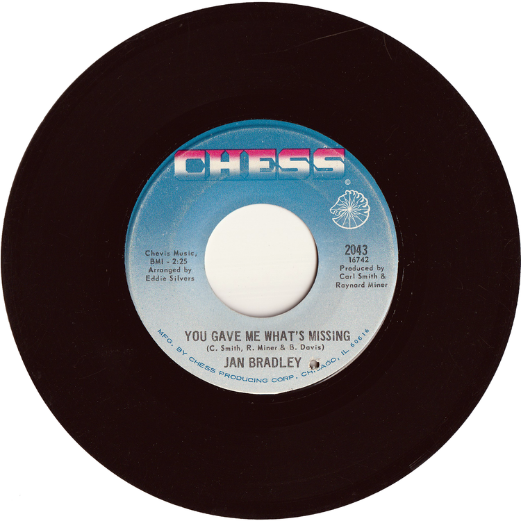 Jan Bradley - Nights In New York City / You Gave Me What's Missing