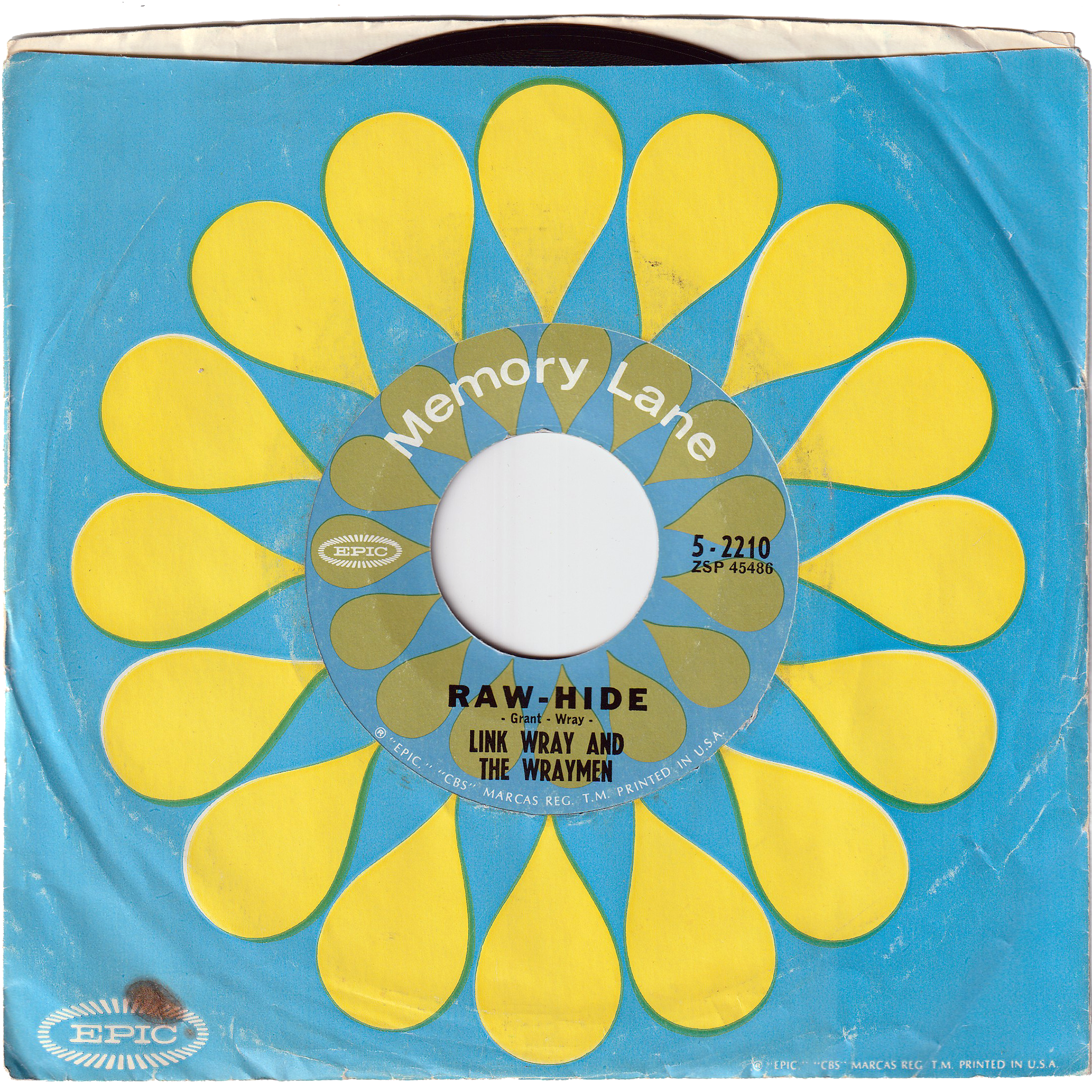 Link Wray & The Wraymen - Raw-Hide / Dixie-Doodle [Re-Issue