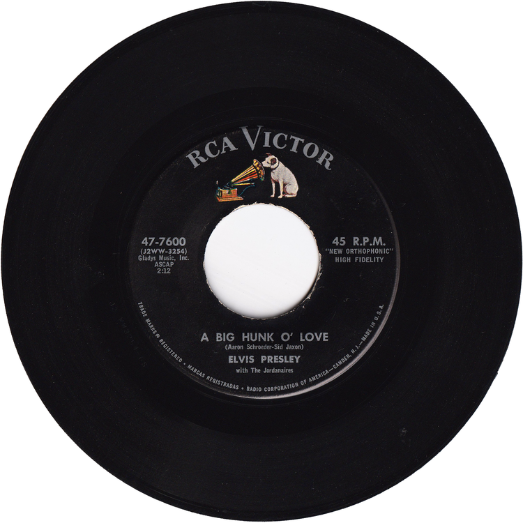 Elvis Presley - A Big Hunk O' Love / My Wish Came True