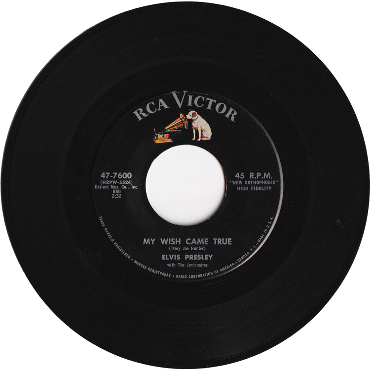 Elvis Presley - A Big Hunk O' Love / My Wish Came True