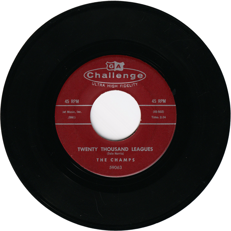 The Champs - Too Much Tequila / Twenty Thousand Leagues