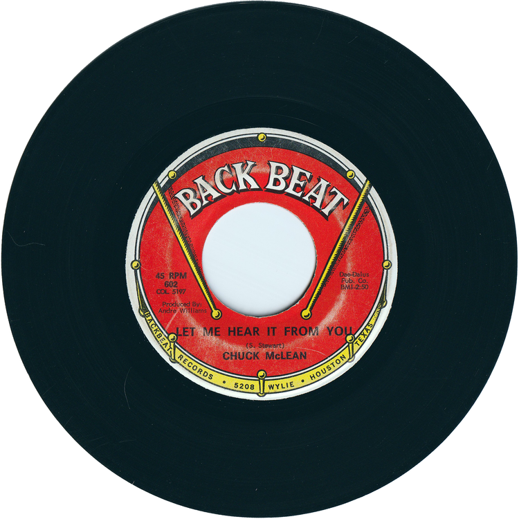 Chuck McLean - My Lover's Vow / Let Me Hear It From You