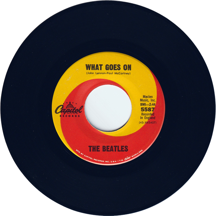 The Beatles - Nowhere Man / What Goes On
