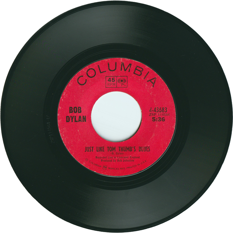 Bob Dylan - I Want You / Just Like Tom Thumb's Blues