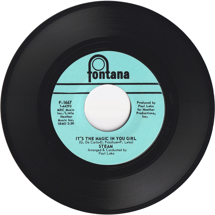 Steam - Na Na Hey Hey Kiss Him Goodbye / It's The Magic In You Girl