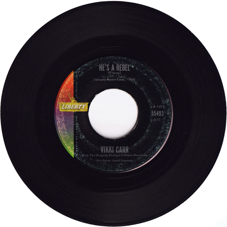 Vikki Carr - He's A Rebel / Be My Love