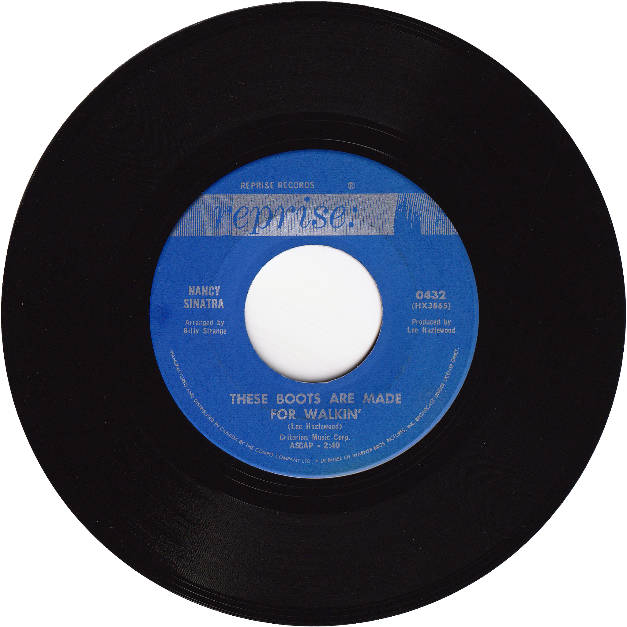 Nancy Sinatra - These Boots Are Made For Walkin' / The City Never