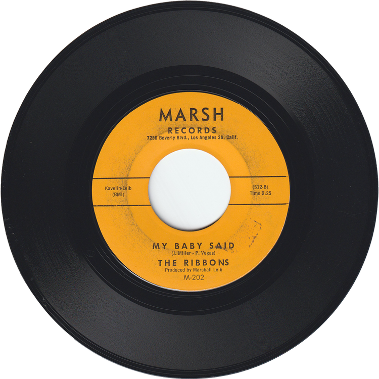 The Ribbons - Ain't Gonna Kiss Ya / My Baby Said