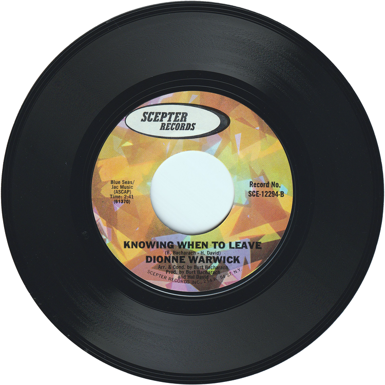 Dionne Warwick - Make It Easy On Yourself / Knowing When To Leave