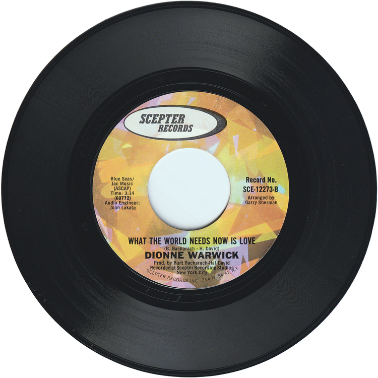 Dionne Warwick - I'll Never Fall In Love Again / What The World Needs Now Is Love