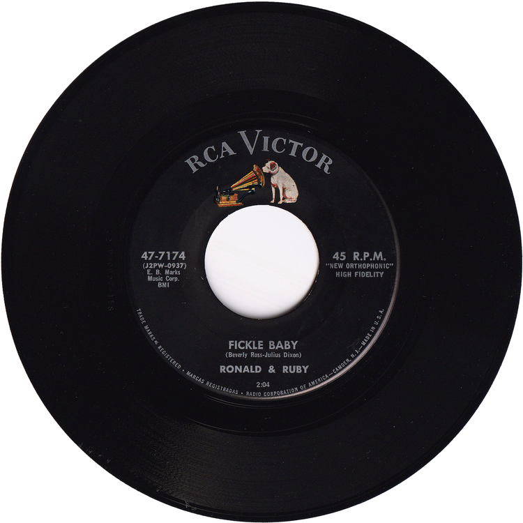 Ronald & Ruby - Lollipop / Fickle Baby