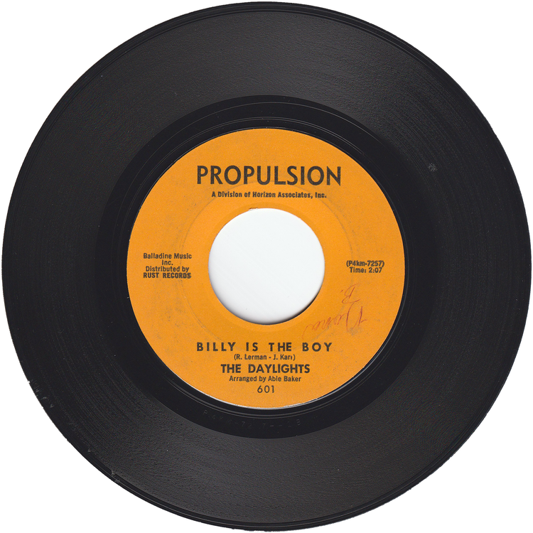 The Daylights - Billy Is The Boy / A Tear Fell From My Eyes