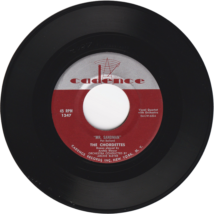 The Chordettes - Mr. Sandman / I Don't Wanna See You Cryin'