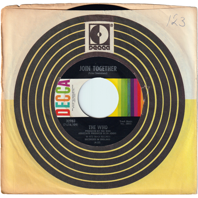 The Who - Join Together / Baby Don't You Do It