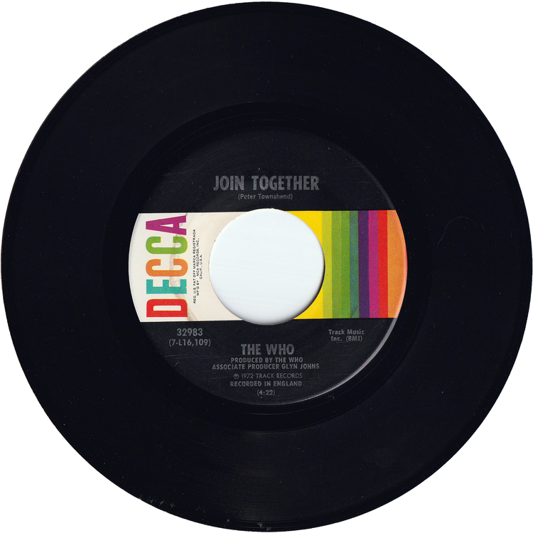 The Who - Join Together / Baby Don't You Do It