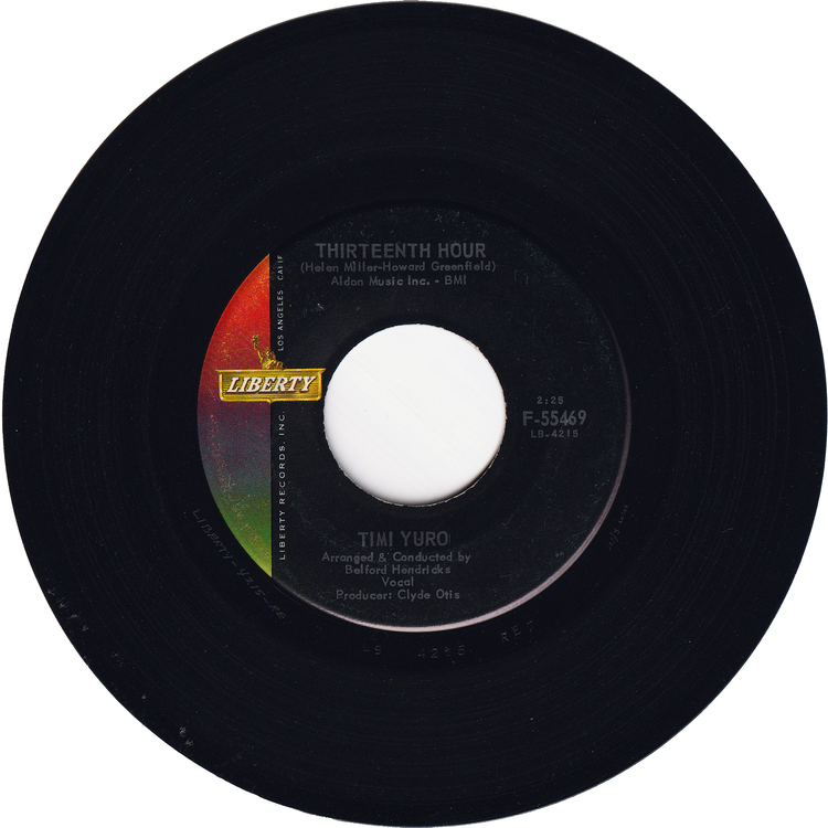 Timi Yuro - What's A Matter Baby (Is It Hurting You) / Thirteenth Hour