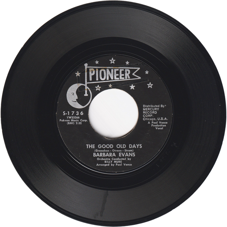 Barbara Evans - The Good Old Days / The Pretty One