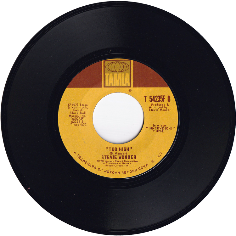 Stevie Wonder - Higher Ground / Too High