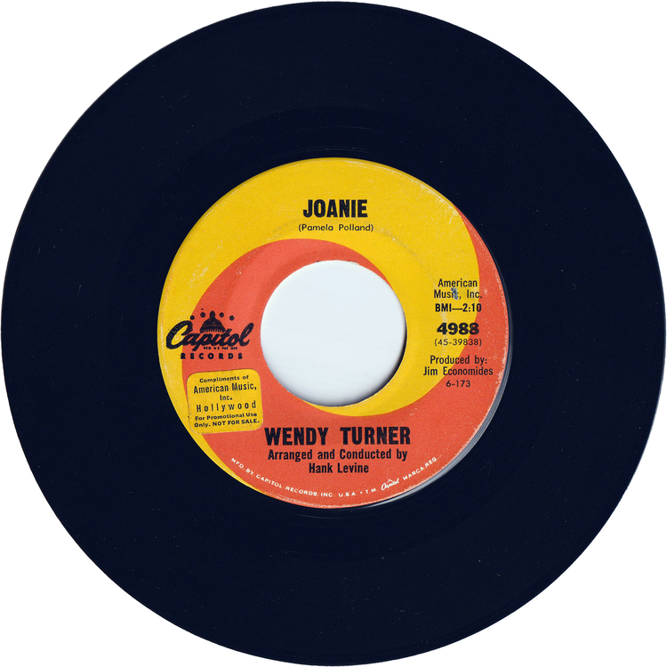 Wendy Turner - Dreamer That I Am / Joanie