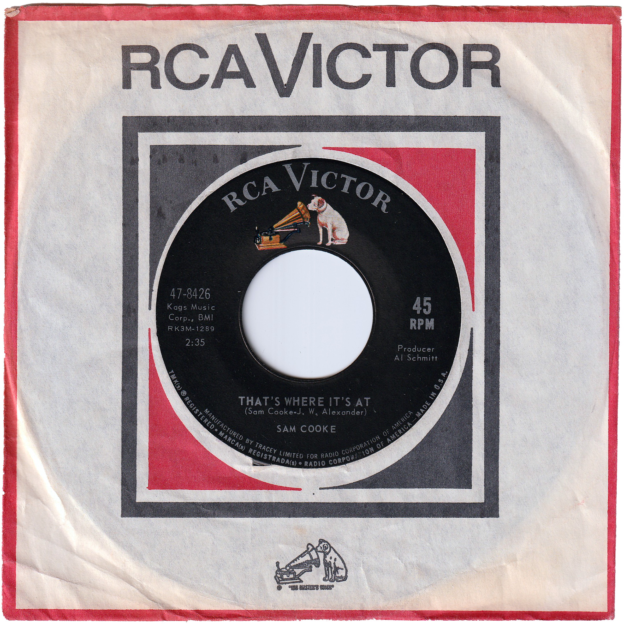 Sam Cooke - That's Where It's At / Cousin Of Mine – NIGHT BEAT RECORDS