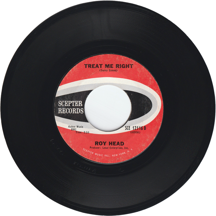 Roy Head - Just A Little Bit / Treat Me Right