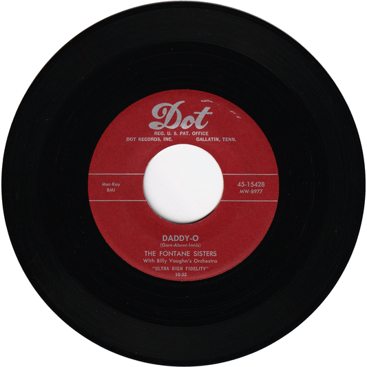 The Fontane Sisters - Daddy-O / Adorable