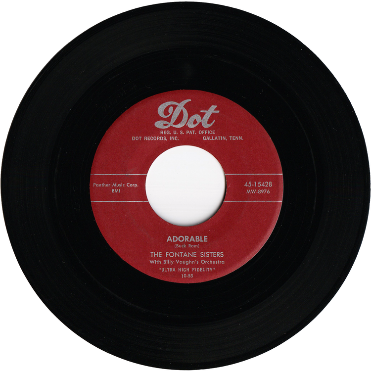 The Fontane Sisters - Daddy-O / Adorable
