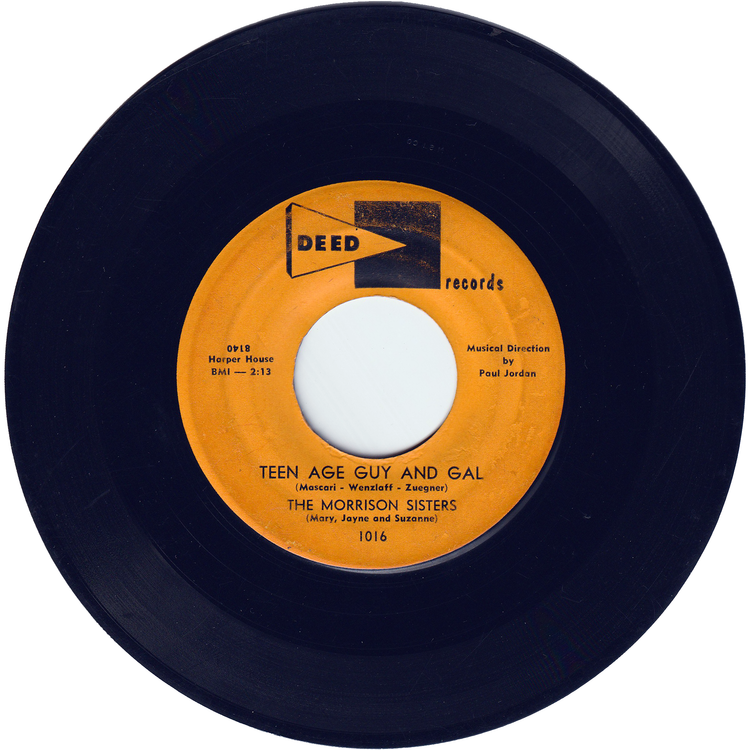 The Morrison Sisters - The Rockin' Boogie Shuffle / Teen Age Guy & Gal
