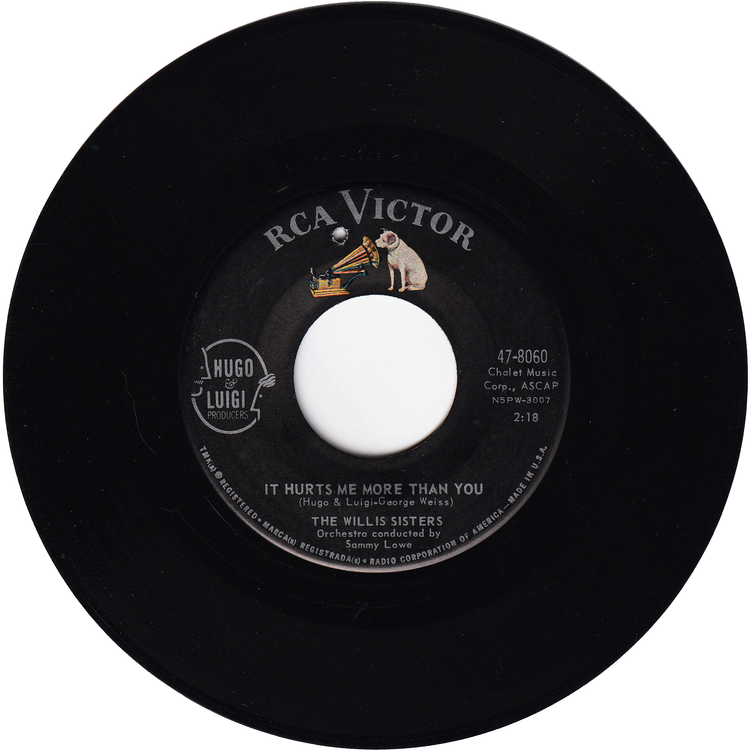 The Willis Sisters - Ain't Gonna Be No Twistin' / It Hurts Me More Than You