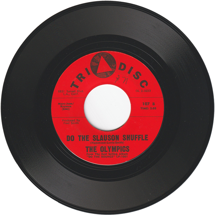 The Olympics - Dancin' Holiday / Do The Slauson Shuffle