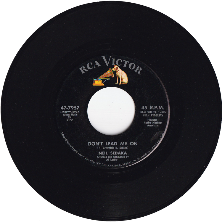 Neil Sedaka - Happy Birthday, Sweet Sixteen / Don't Lead Me On