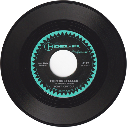 Bobby Curtola - Fortune Teller / Johnny Take Your Time
