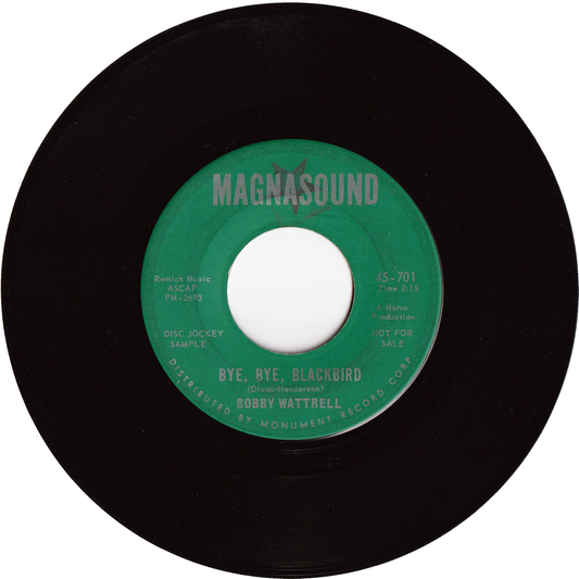Bobby Wattrell - Bye, Bye, Blackbird / Terry