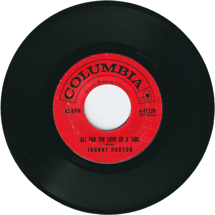 Johnny Horton - The Battle Of New Orleans / All For The Love Of A Girl
