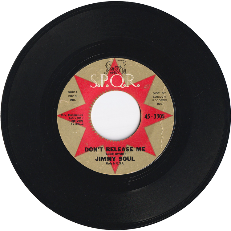 Jimmy Soul - If You Wanna Be Happy / Don't Release Me