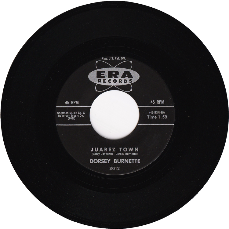 Dorsey Burnette - (There Was A) Tall Oak Tree / Juarez Town