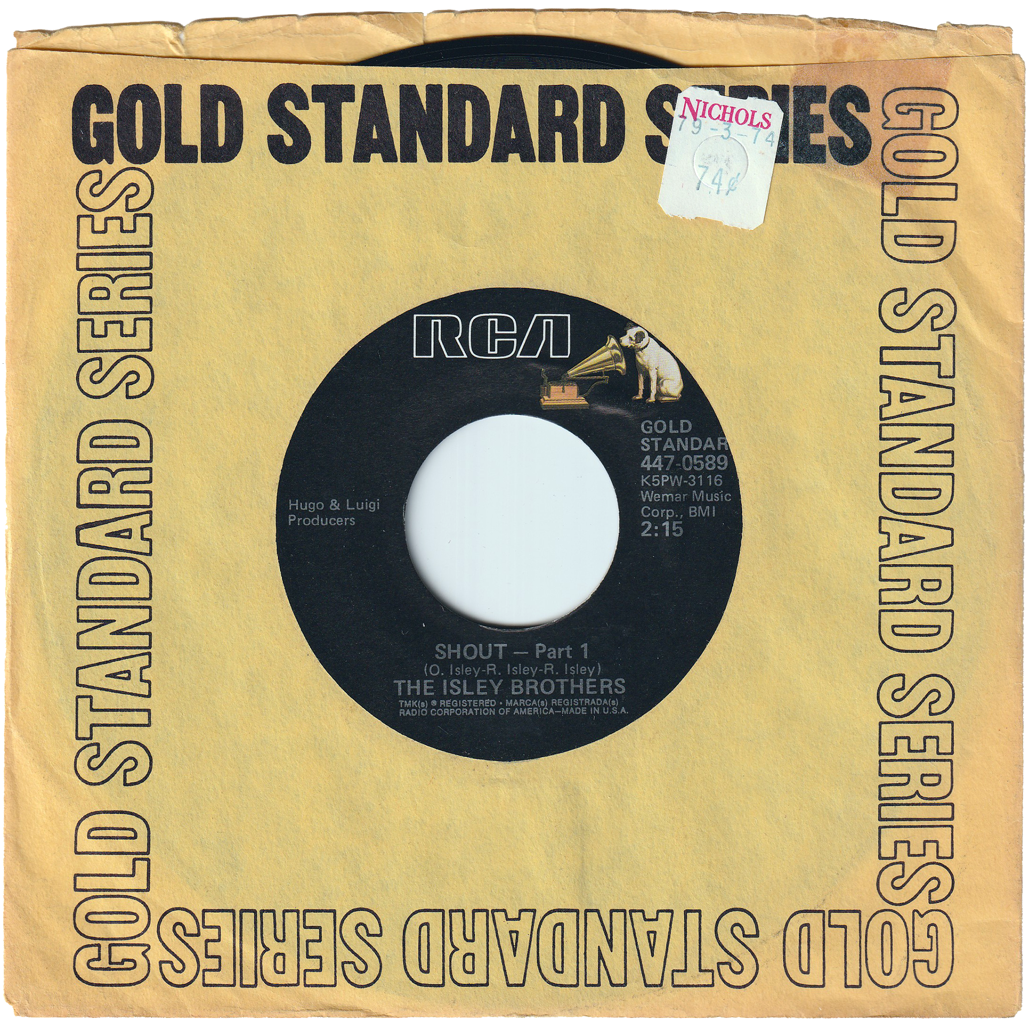 The Isley Brothers - Shout Part 1 / Shout Part 2 [Re-Issue