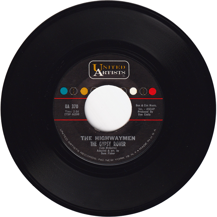 The Highwaymen - Cotton Fields / The Gypsy Rover