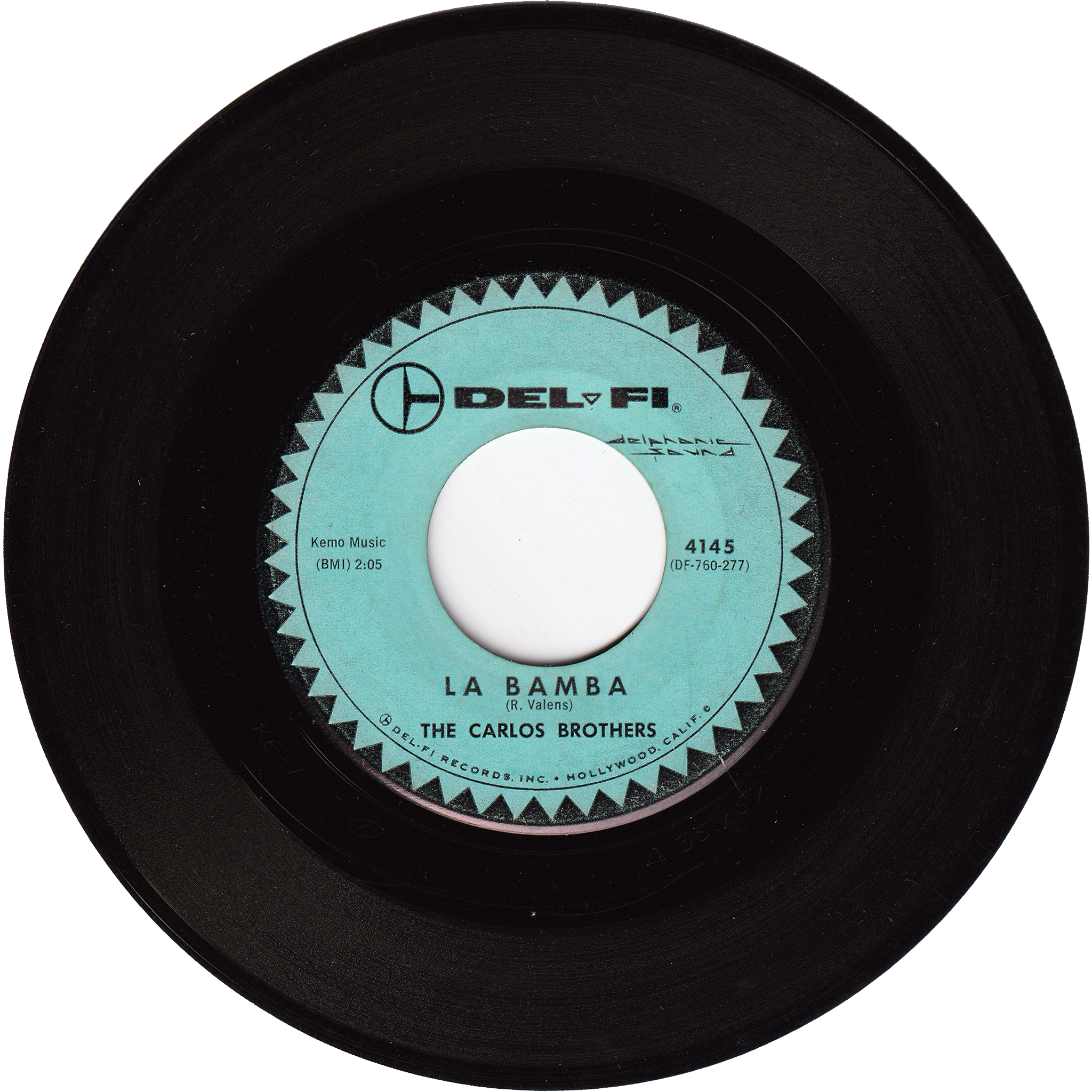 ブラバス　レコード The Carlos Brothers - La Bamba / It's Time To Go – NIGHT BEAT RECORDS