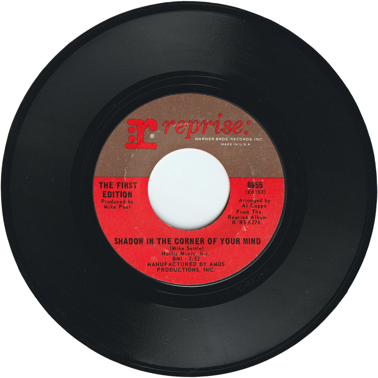 The First Edition - Just Dropped In (To See What Condition Was In) / Shadow In The Corner Of Your Mind