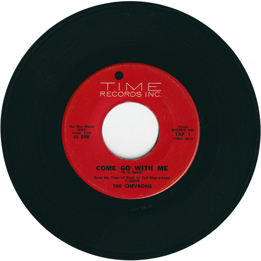 The Chevrons - Come Go With Me / I'm In Love Again + All Shook Up