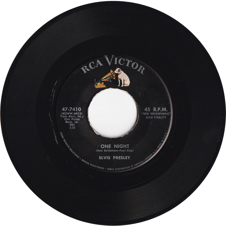Elvis Presley - I Got Stung / One Night