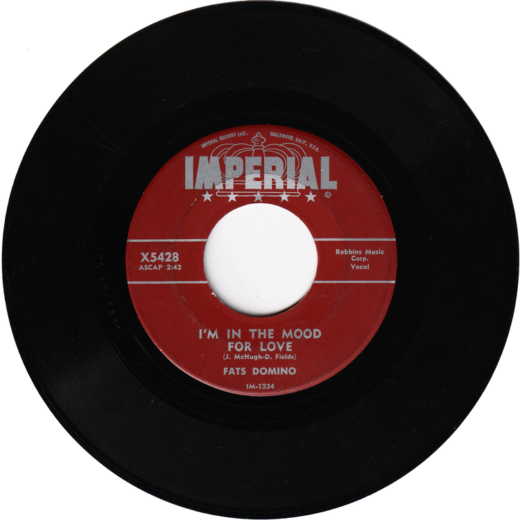 Fats Domino - I'm Walkin' / I'm In The Mood For Love