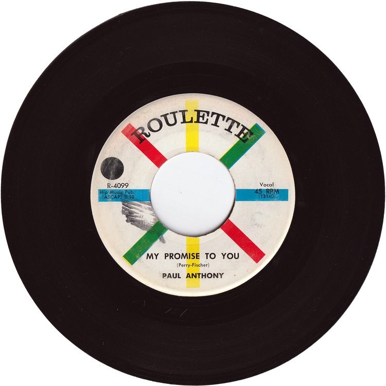 Paul Anthony - Bop! Bop! Bop! / My Promise To You