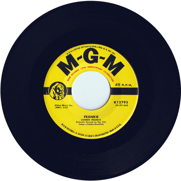 Connie Francis - Lipstick On Your Collar / Frankie