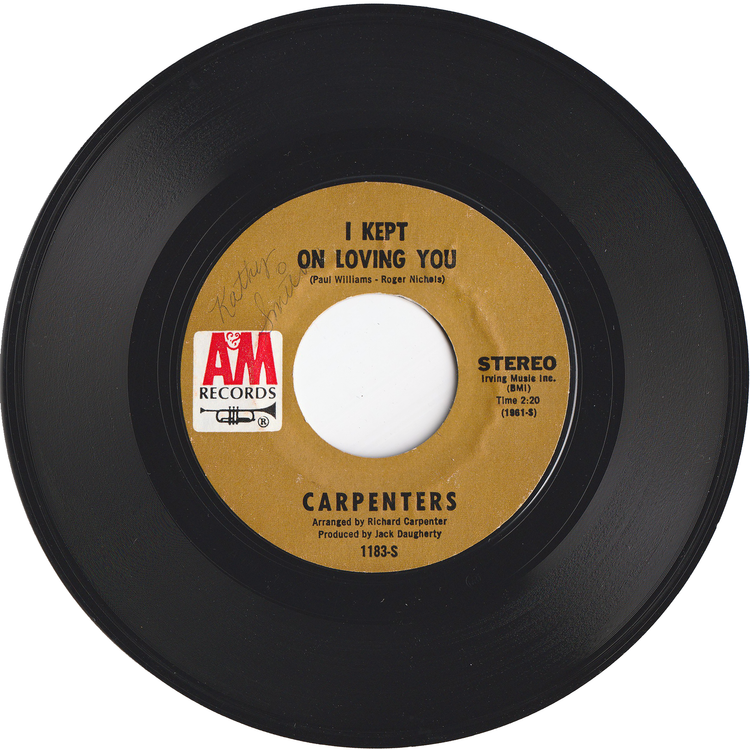 Carpenters - (They Long To Be) Close To You / I Kept On Loving You